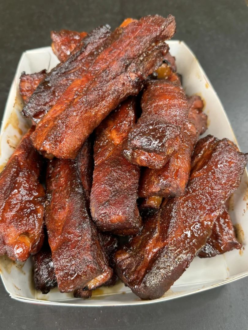 maple cayenne party ribs