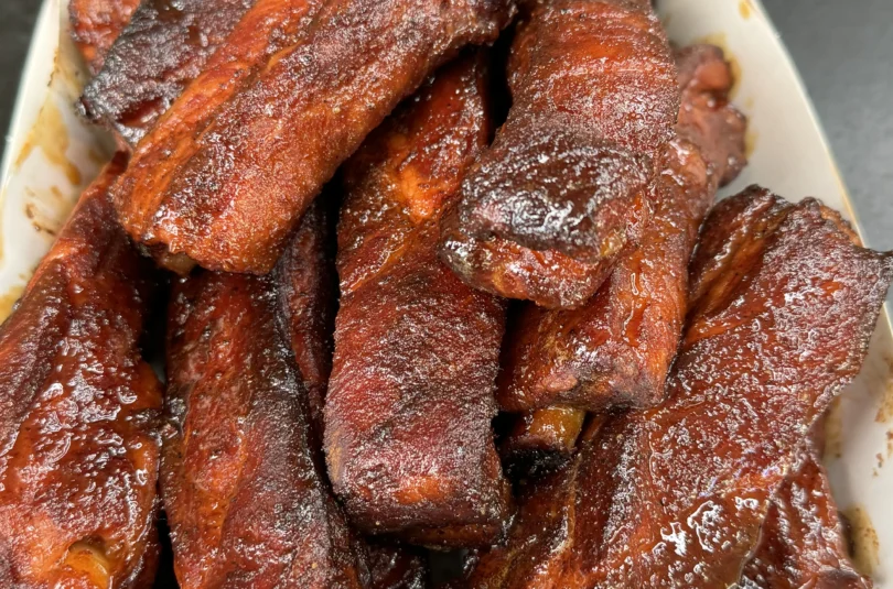 maple cayenne party ribs