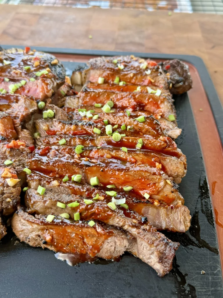 cut up chili steaks