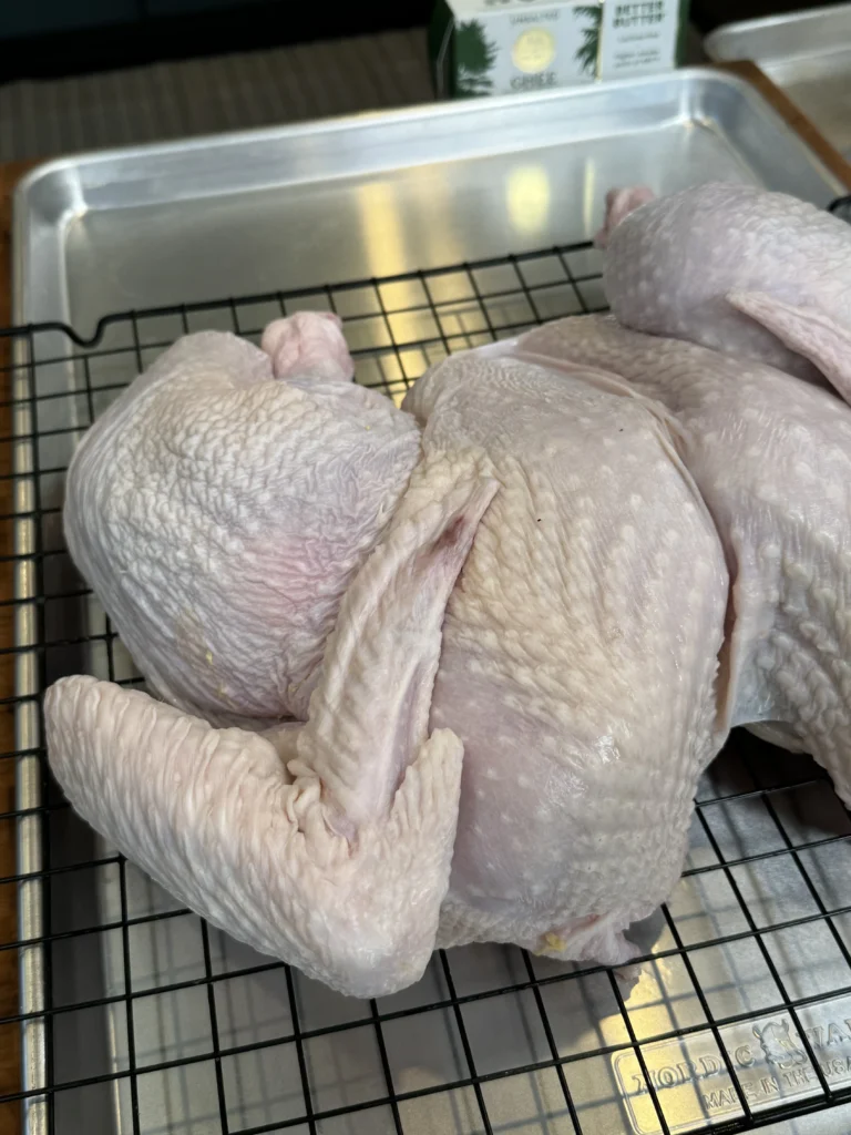 spatchcocked turkey