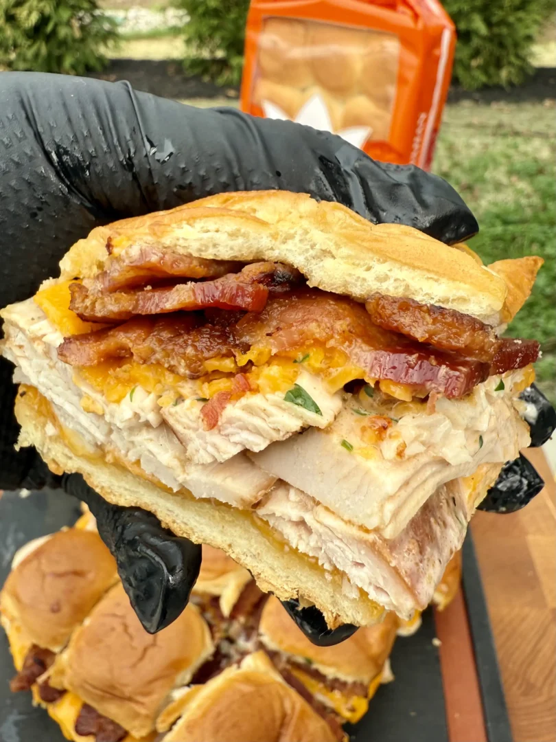 turkey bacon ranch sliders