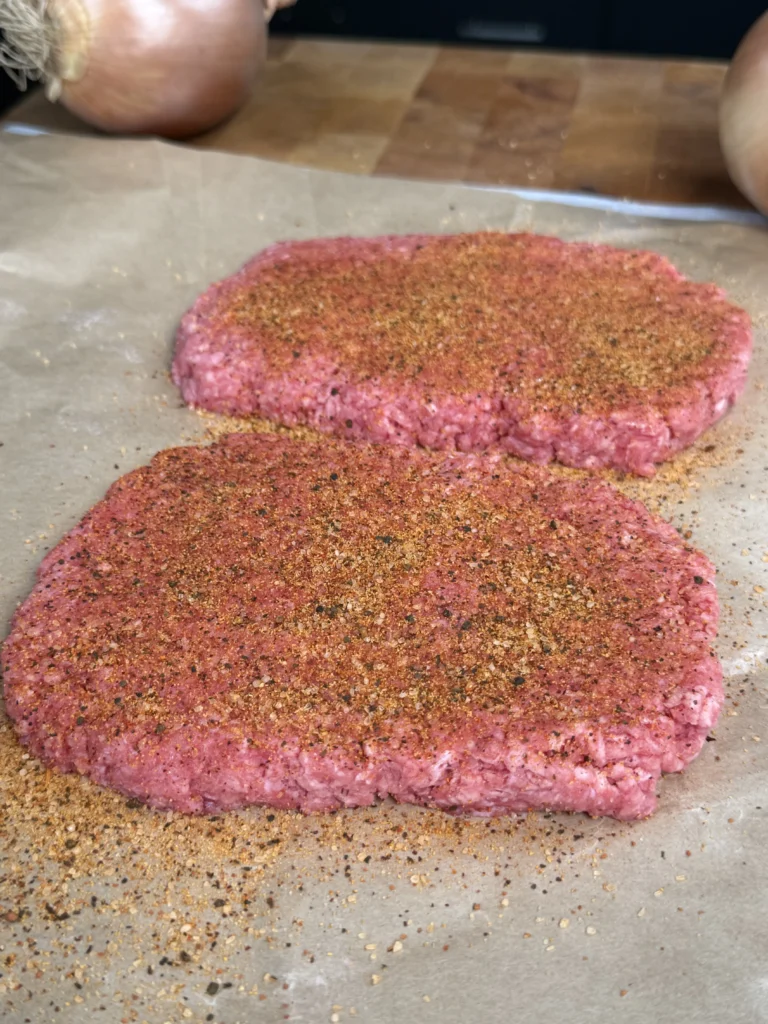 shaped patties for patty melt