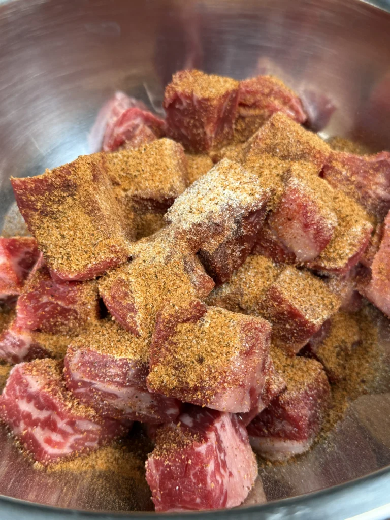 seasoning steaks