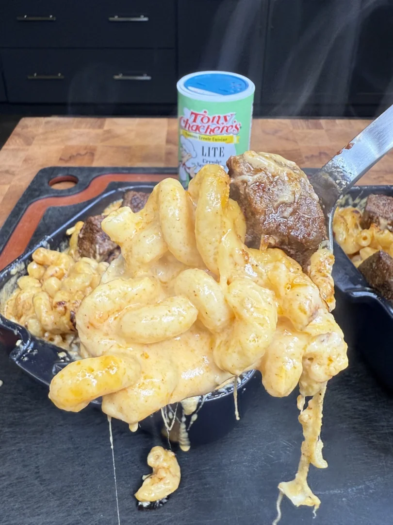 mac and cheese steak bites