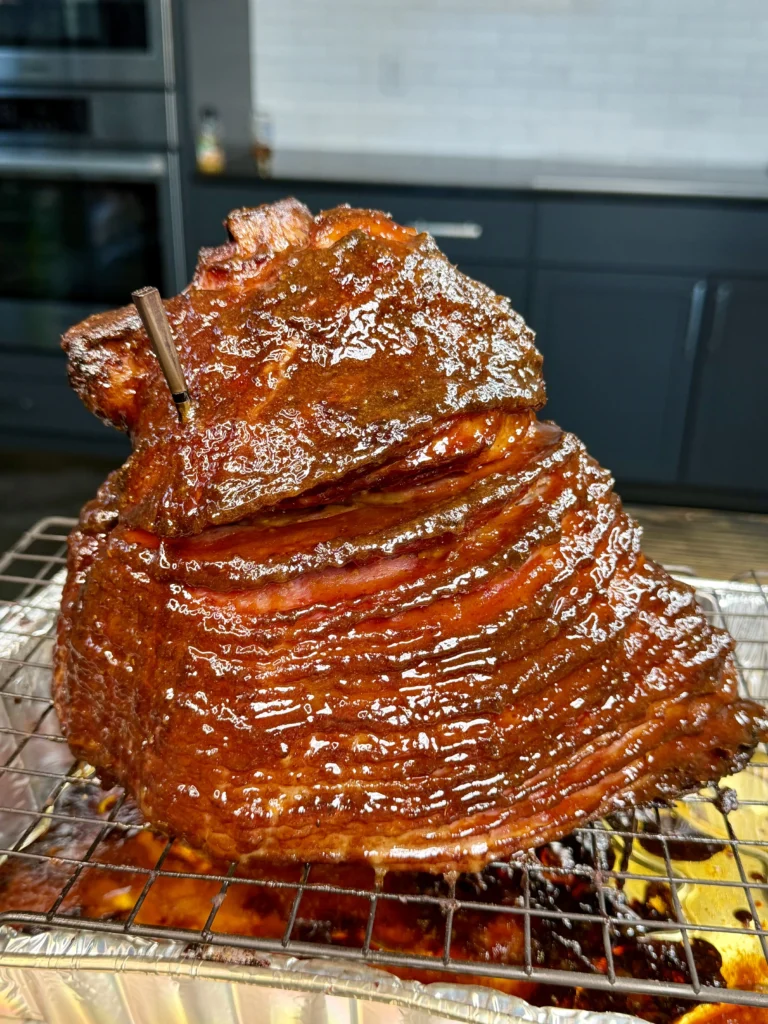 sliced honey mustard ham