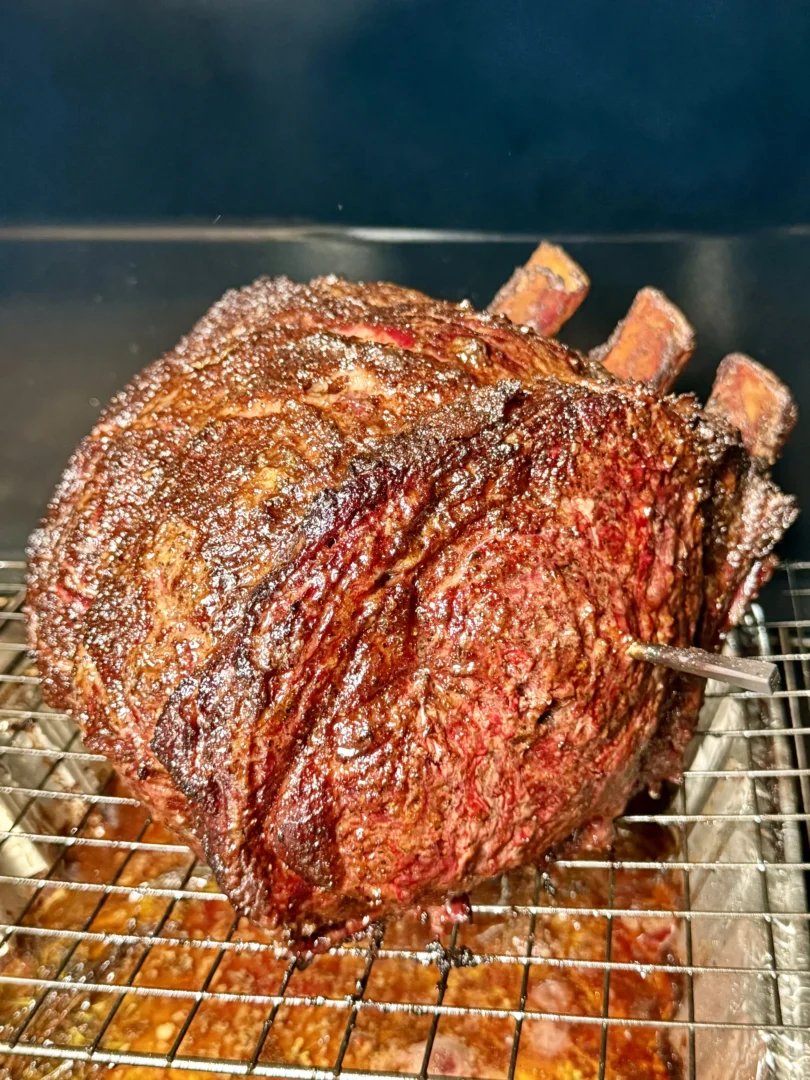 Smoked Prime Rib