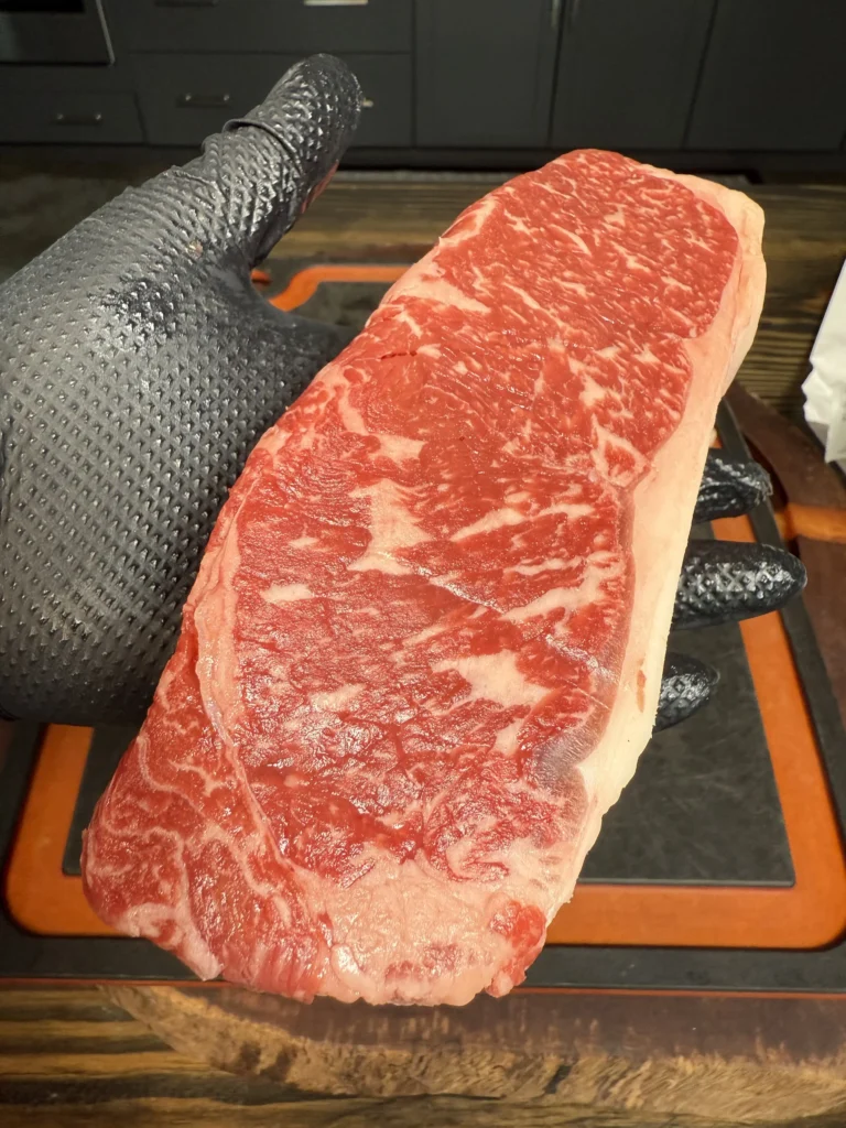 fresh new york strip