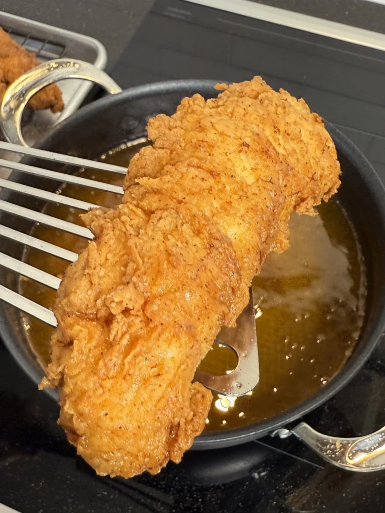 double fried chicken tenders