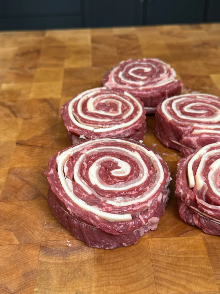 rolled up pinwheels