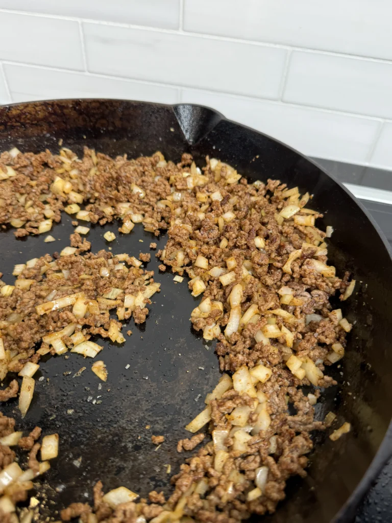 beef with onions