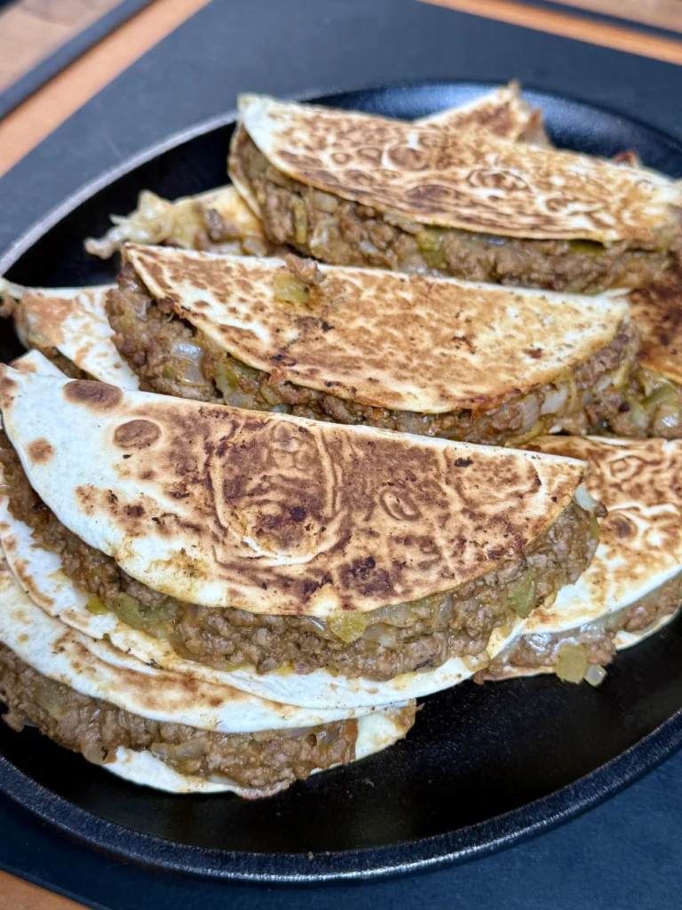 plate full of the perfect beef tacos