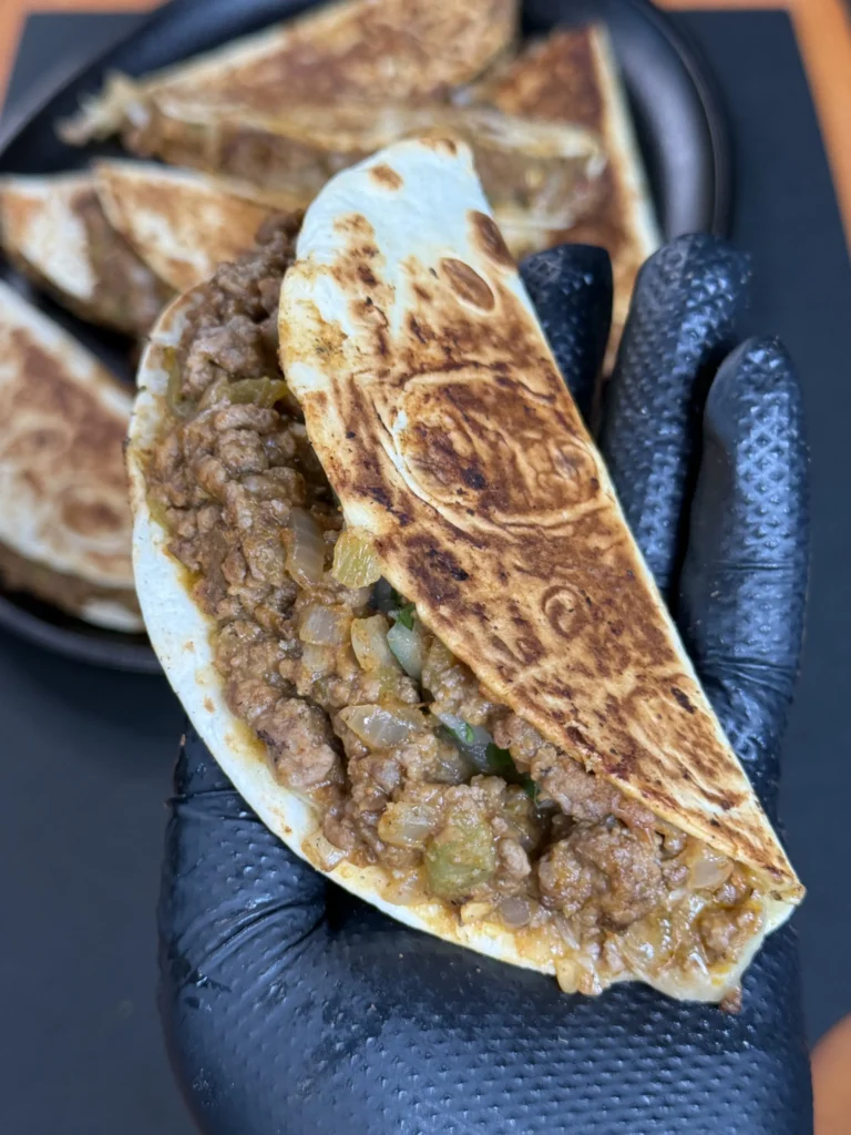 finalized beef tacos