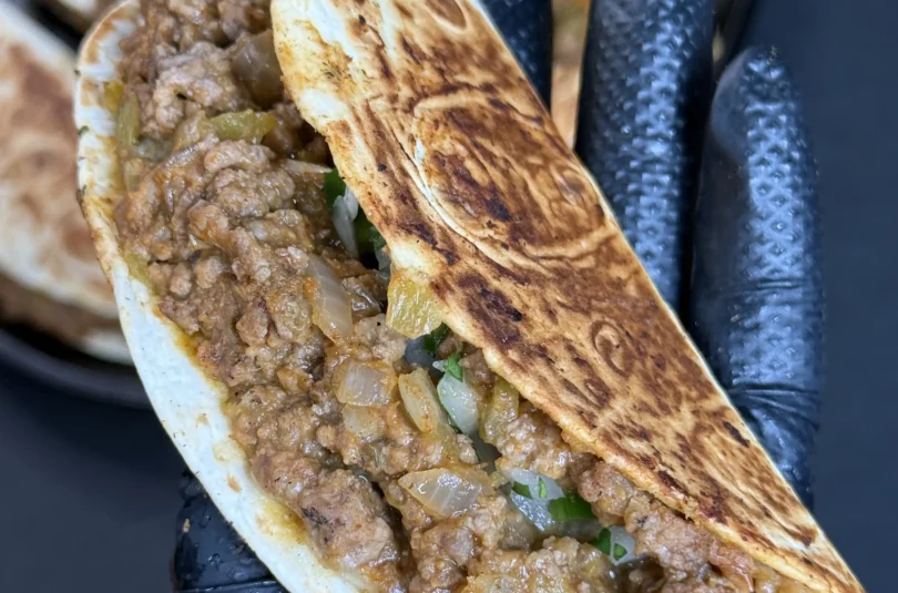 Perfect beef tacos