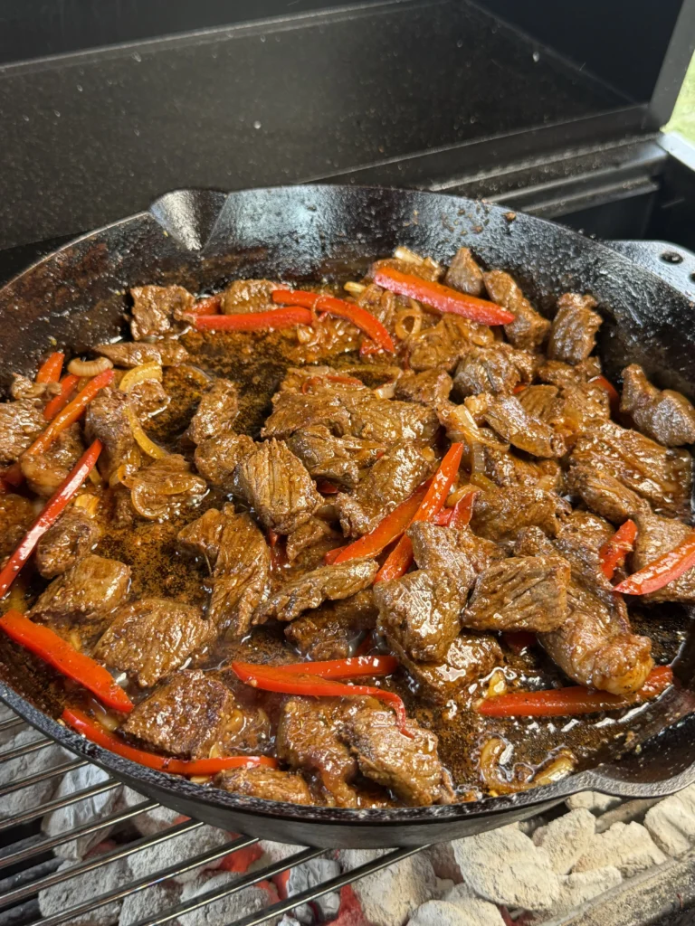 grilling cajun beef