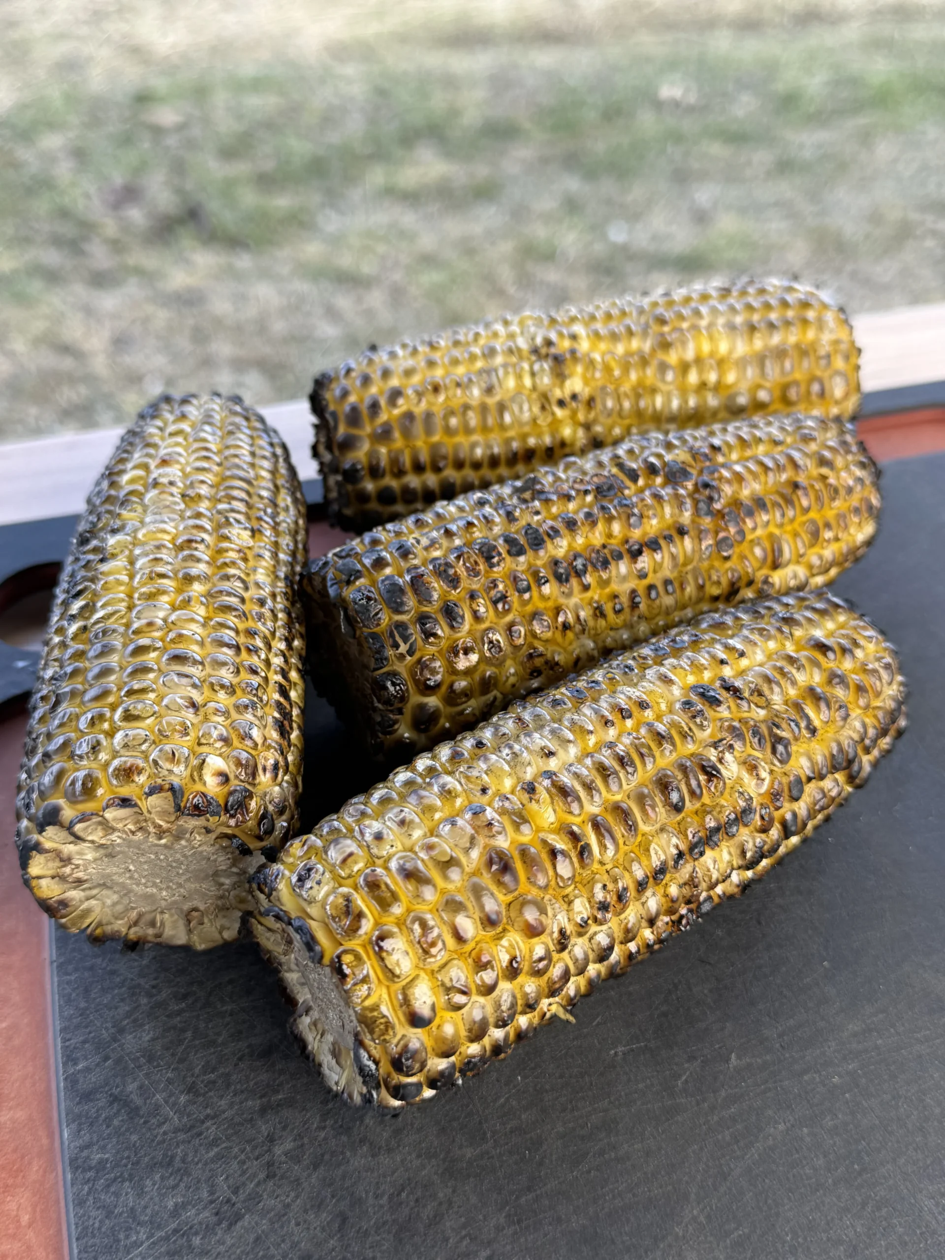 perfectly grilled corn