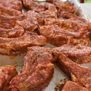 up close of the party ribs