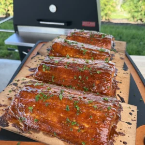 chili garlic smoked salmon