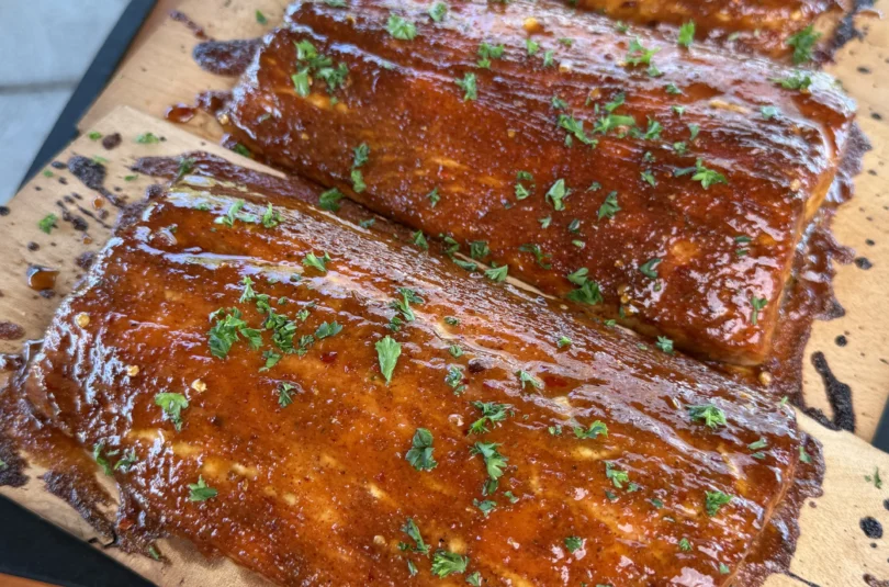 perfect cedar plank salmon