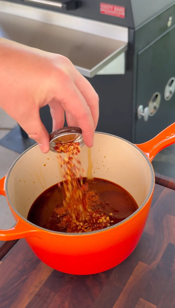 chili garlic glaze for the recipe