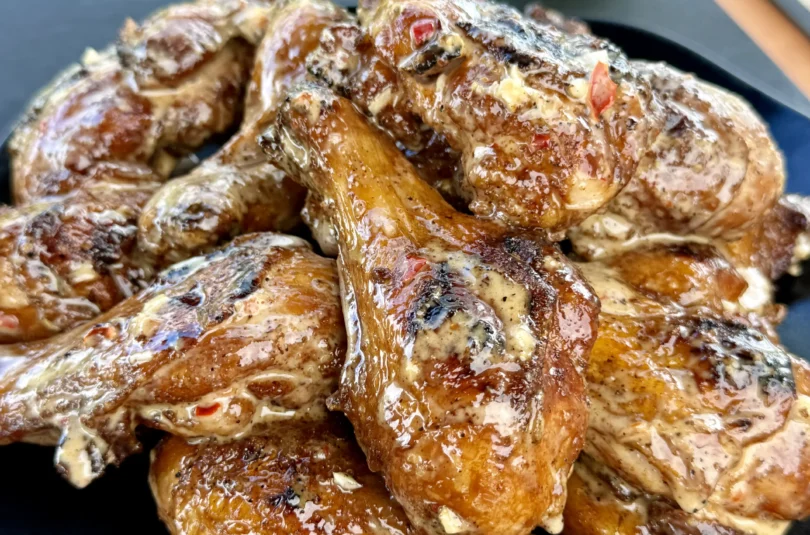 Grilled Butterflied Chicken with Bang Bang Sauce
