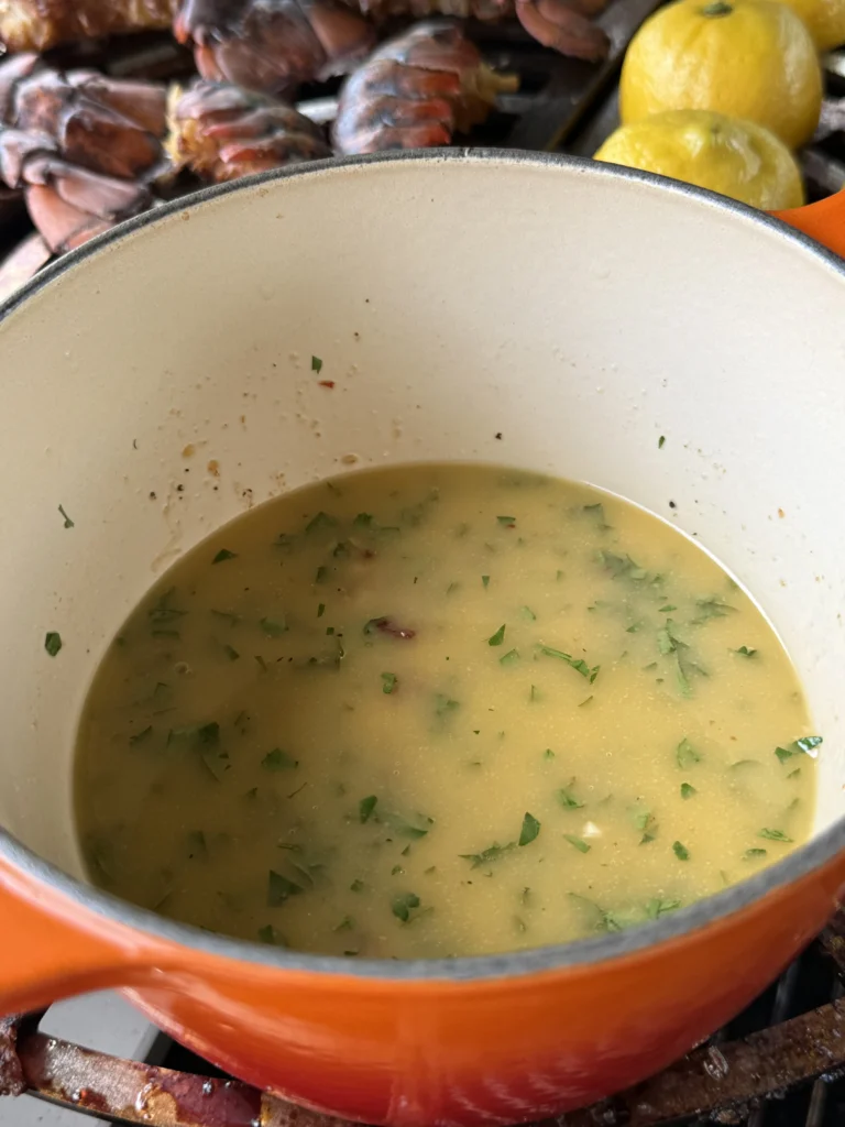 chipotle garlic butter in a bowl