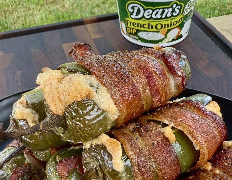 French Onion Jalapeño Poppers Recipe