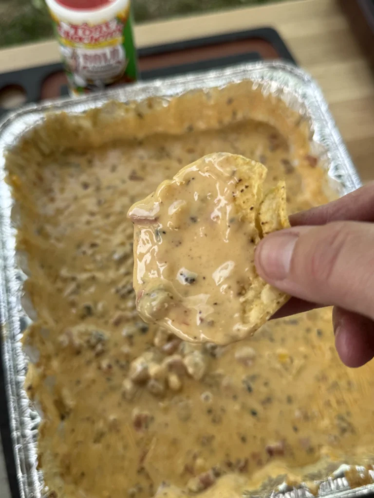 Easy Smoked Chorizo Queso