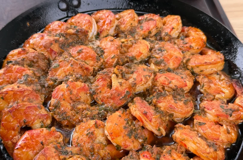 Cowboy Butter Smoked Shrimp Recipe with Ghee
