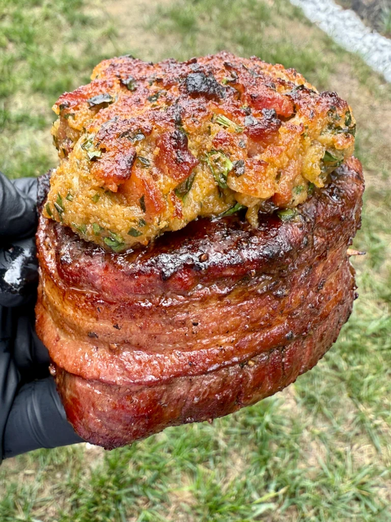 filet in the hand
