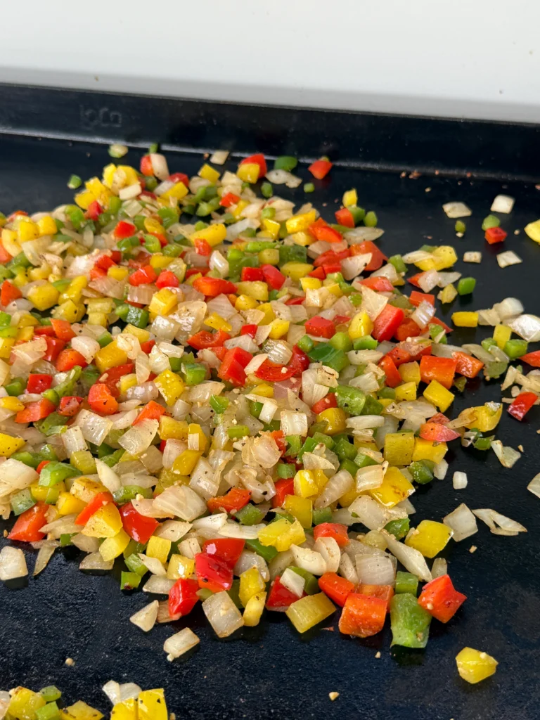 griddled fajita veggies