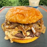 easy smash burger recipe from the griddle