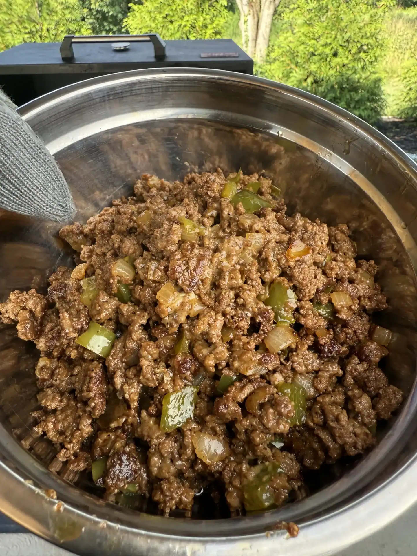 ground beef for the crunchwraps