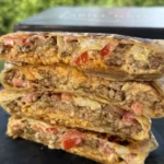 grilled chopped cheese tiktok crunchwrap
