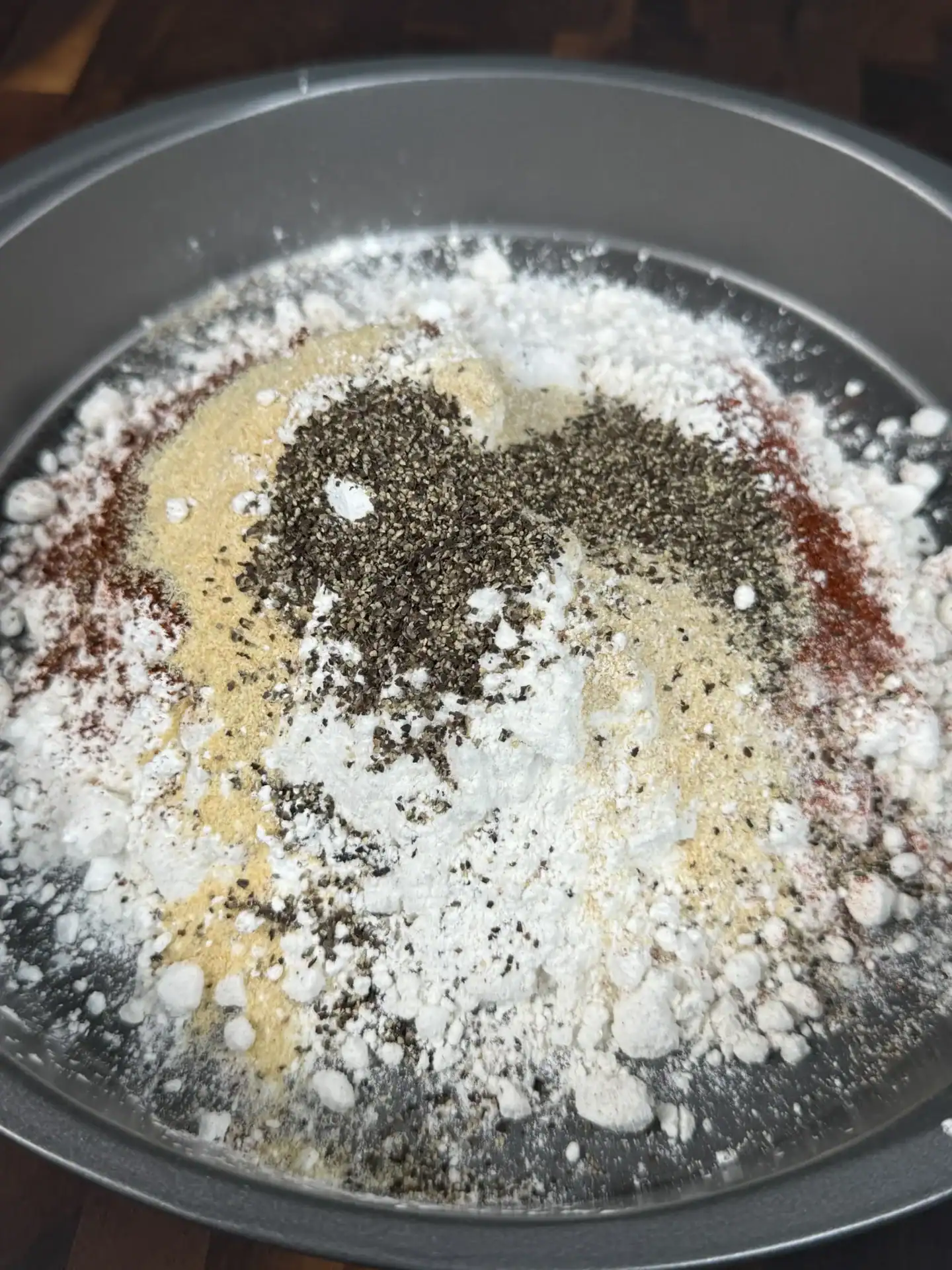 seasoning for the chicken at station number 1