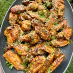 spicy garlic parmesan chicken wings