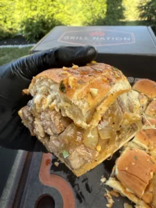 up close of a single slider