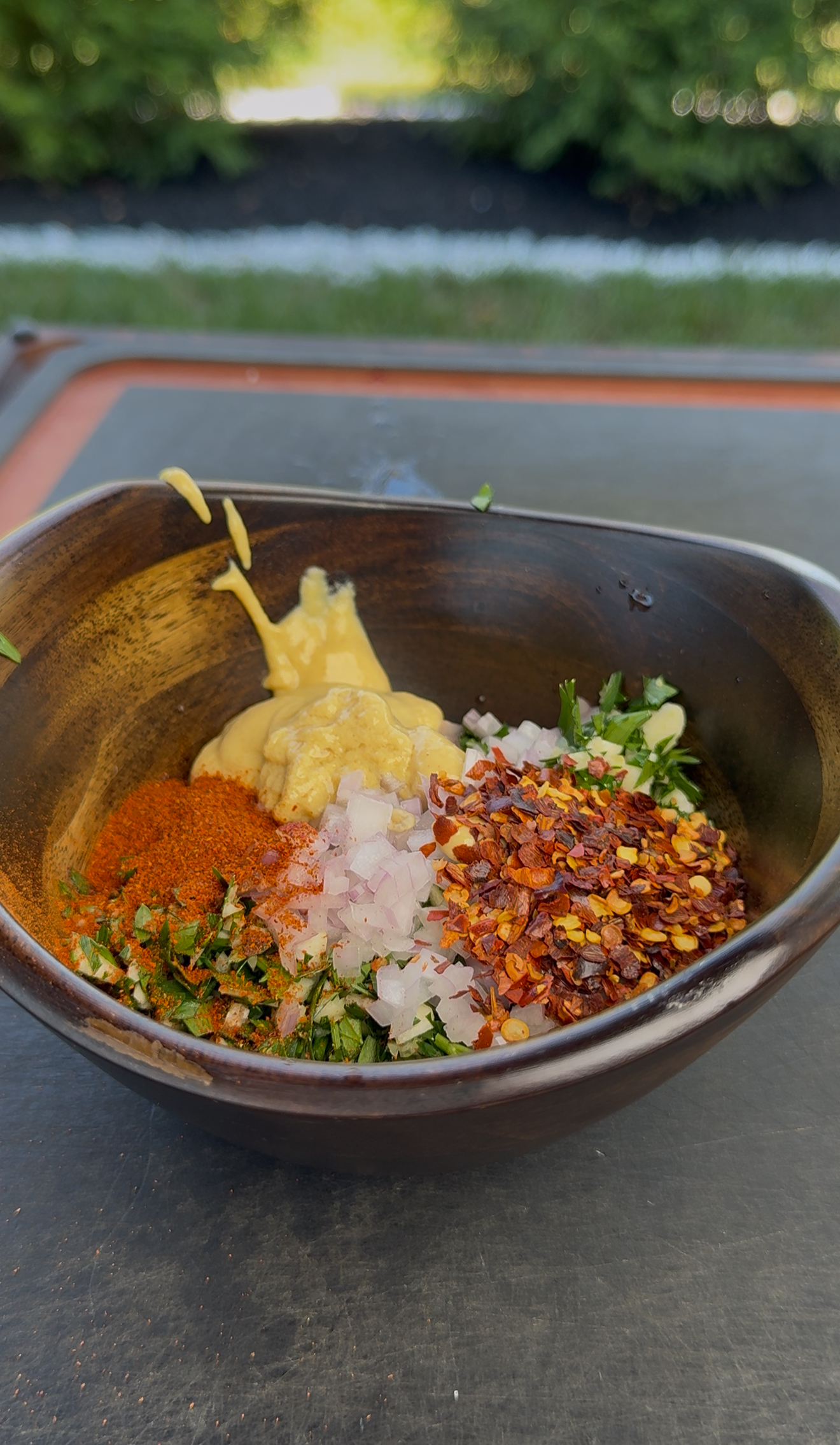 cowboy butter ingredients in a bowl