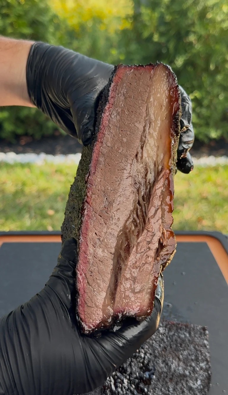 the perfect smoked brisket