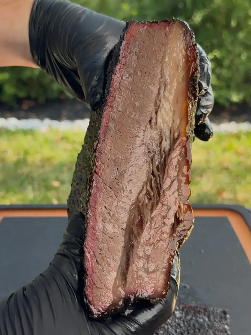 the perfect smoked brisket