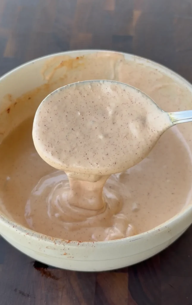 creamy chipotle sauce