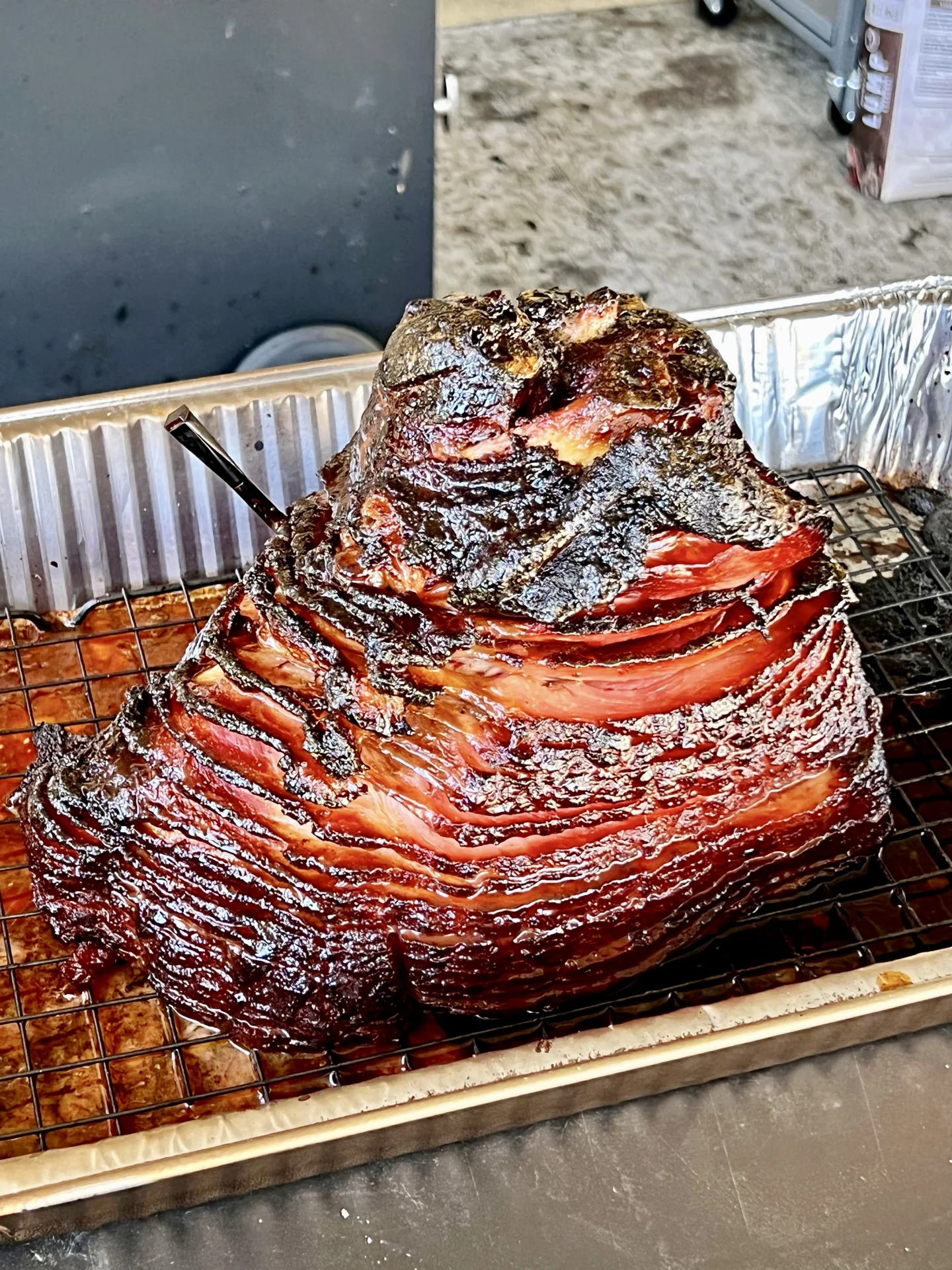 brown sugar glazed ham