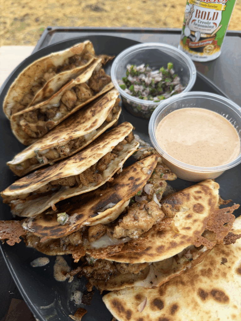 blackened chicken tacos