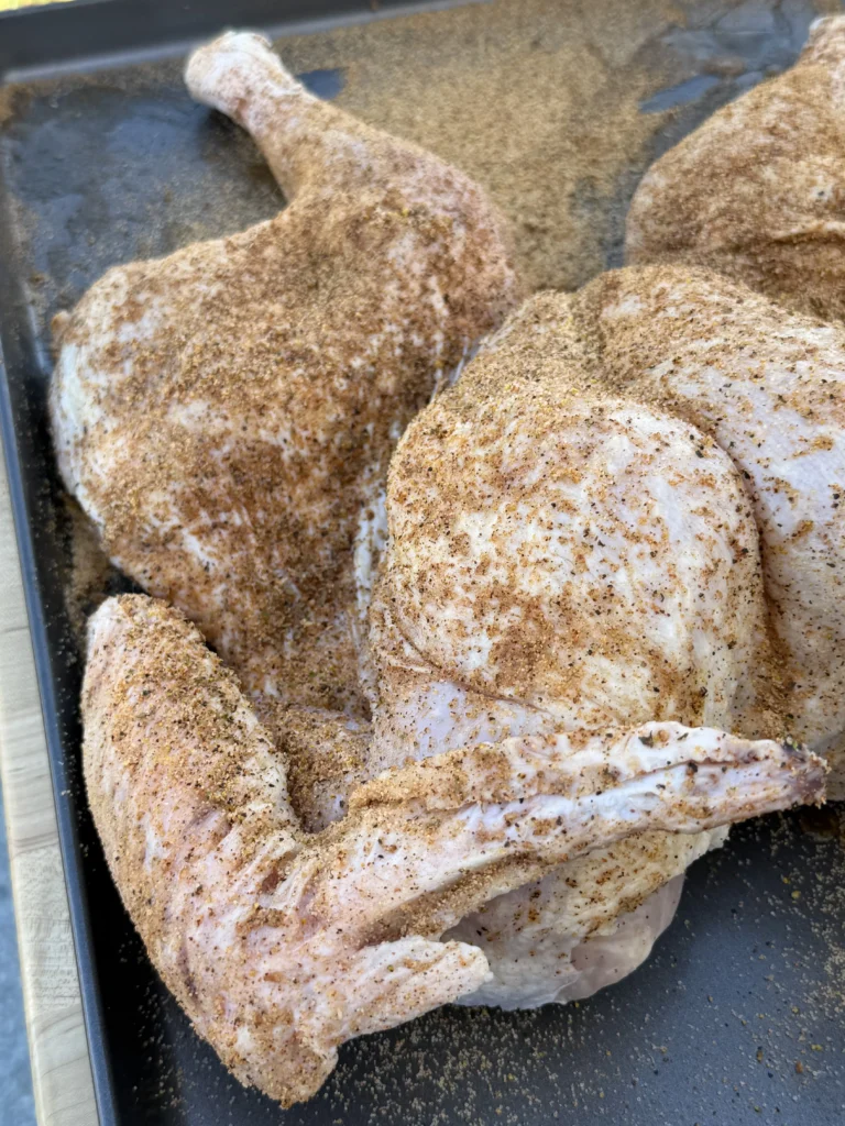 injected turkey with seasoning
