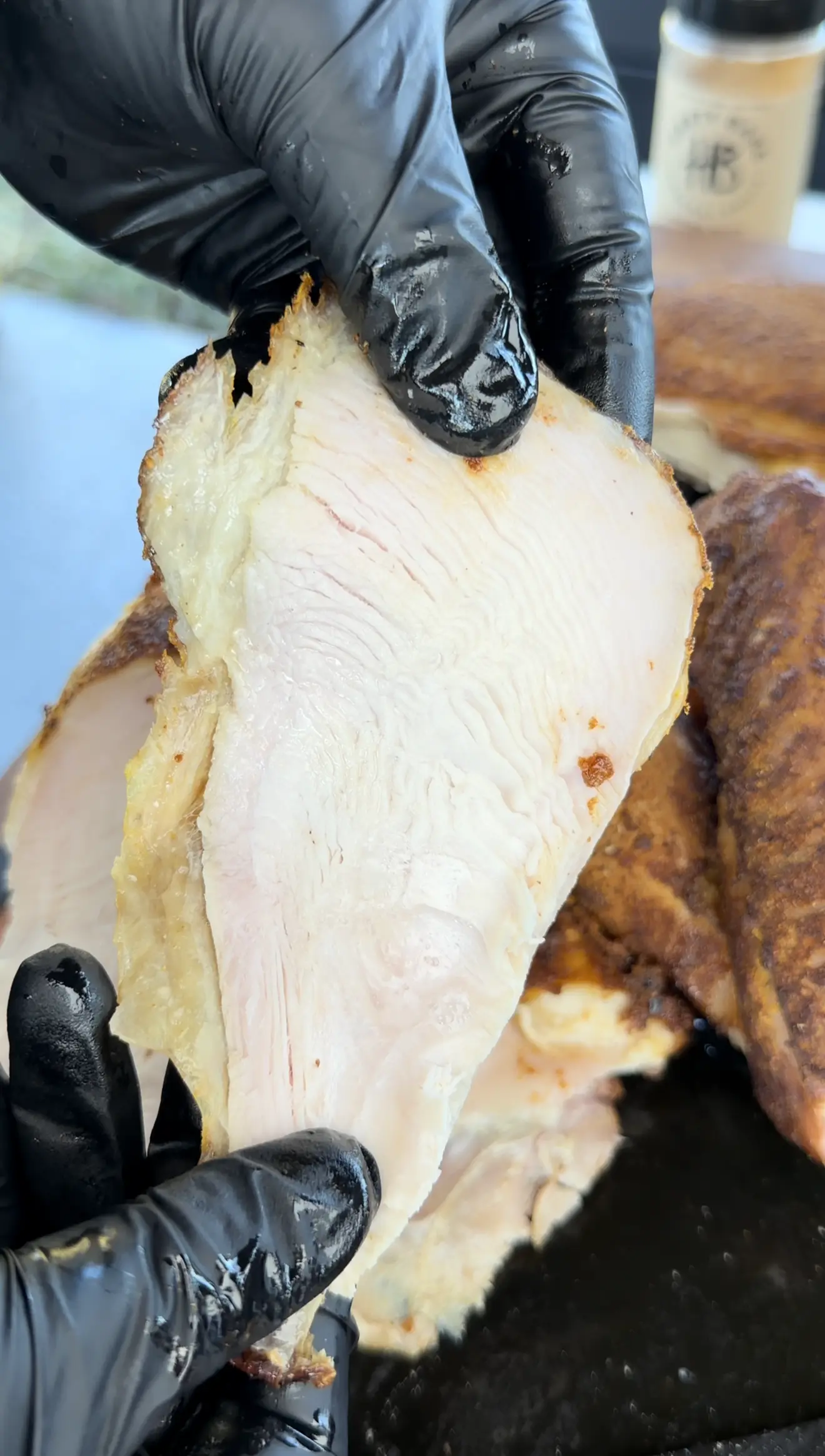 sliced turkey breast