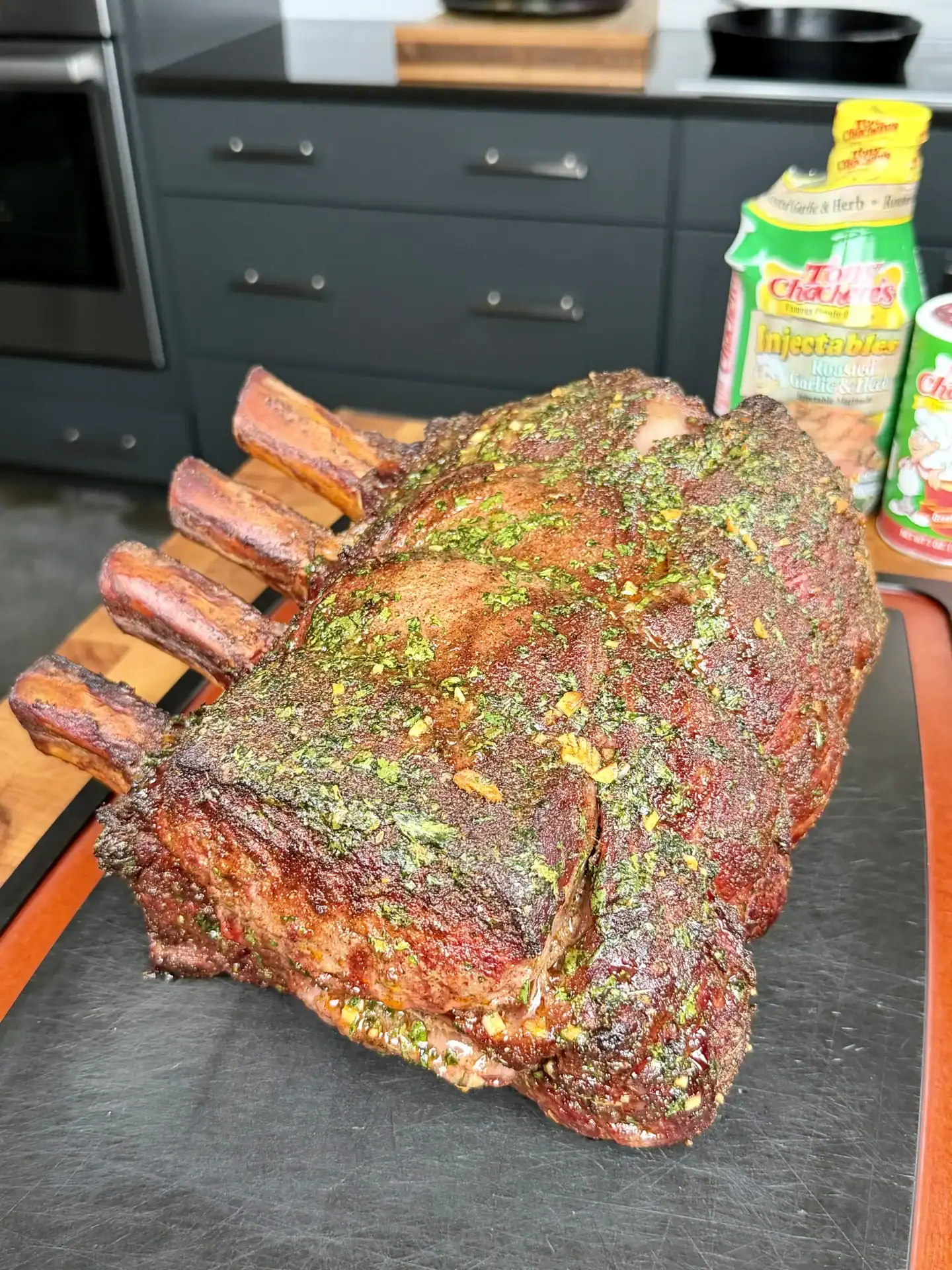 Rib Step How To Smoke A Prime RIb - Grill Nation - Best BBQ Recipes, Griddle ...