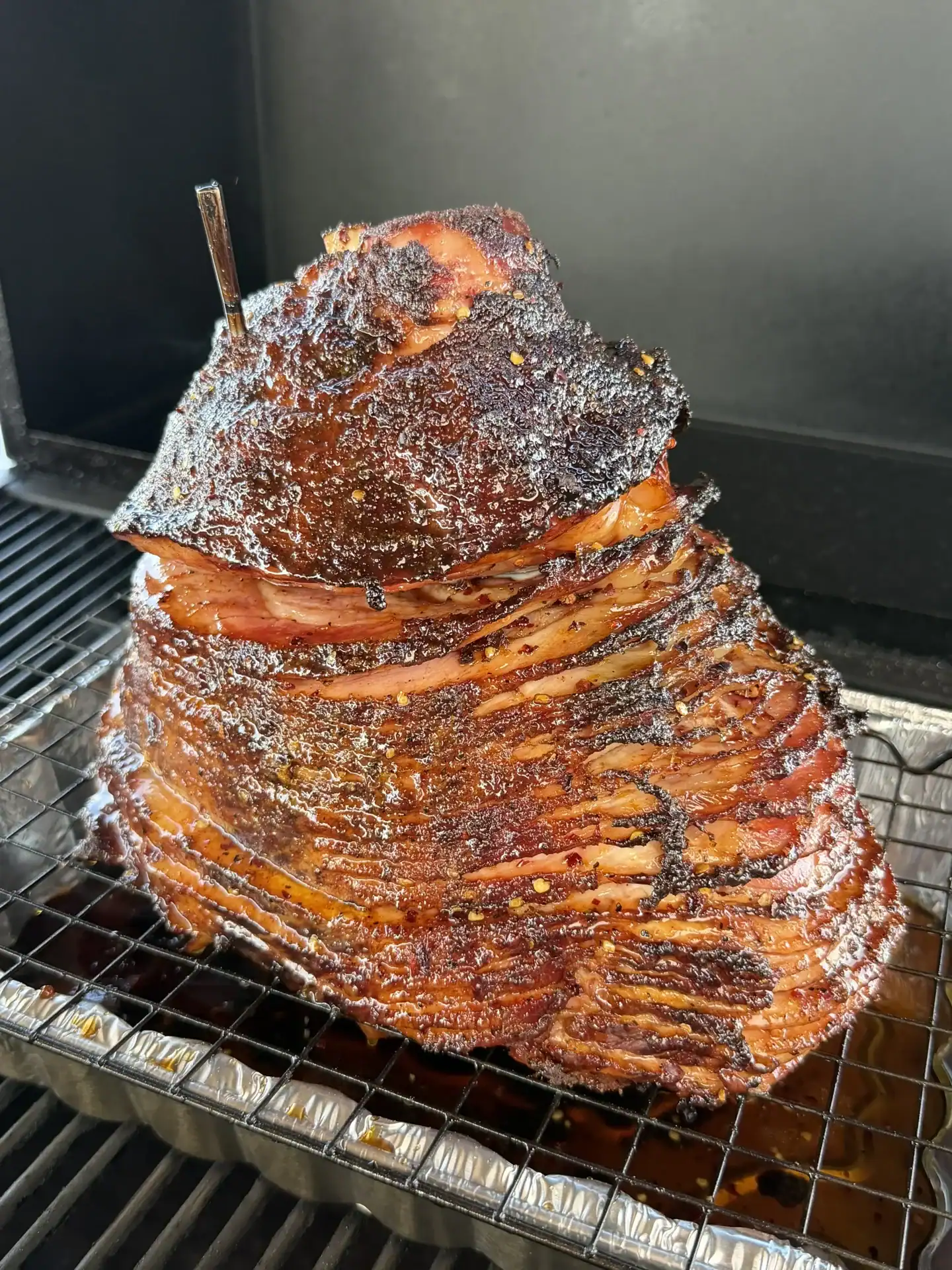 Maple Bourbon Christmas Ham