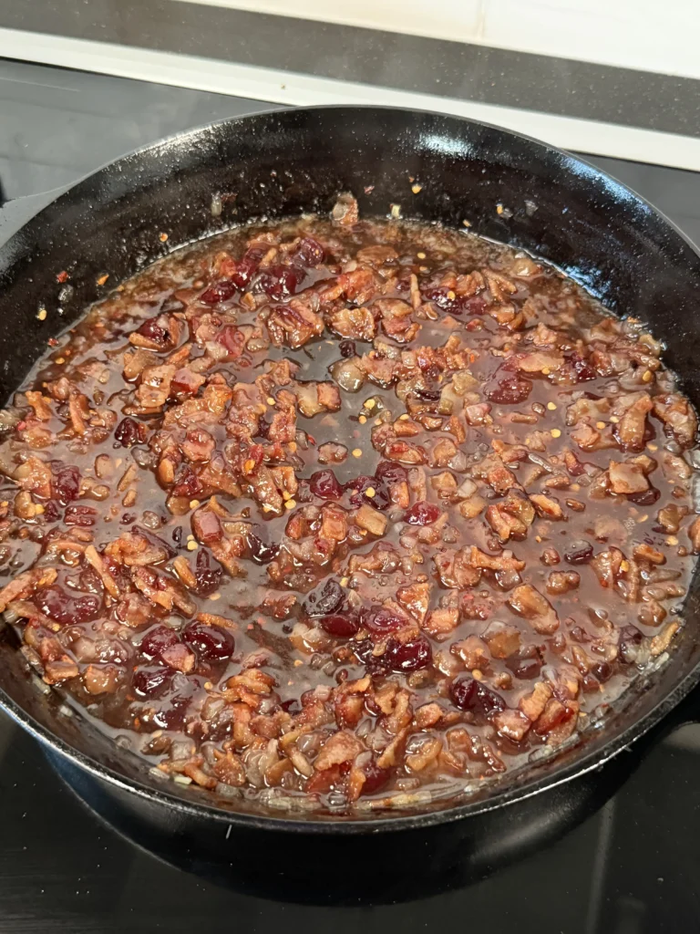 finished bacon jam