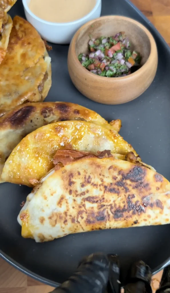 griddled chicken tacos