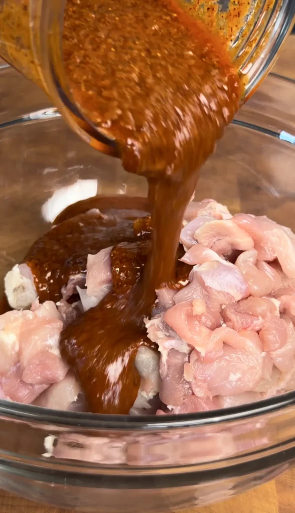 chipotle marinade in a bowl