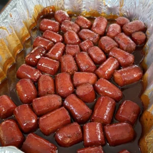 hot dog burnt ends